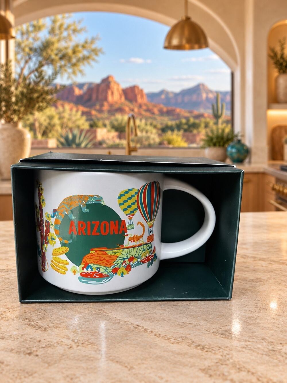Starbucks Arizona Discovery Series Mug 2024 14oz Ceramic Coffee Cup NWT/BOX